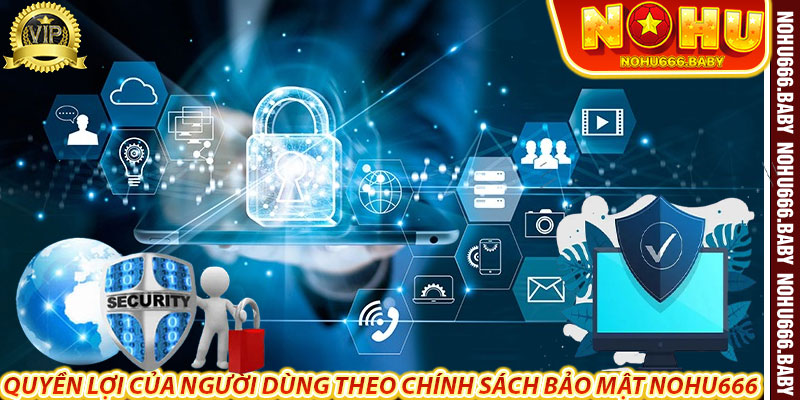 Quyền Lợi Của Người Dùng Theo Chính Sách Bảo Mật Nohu666